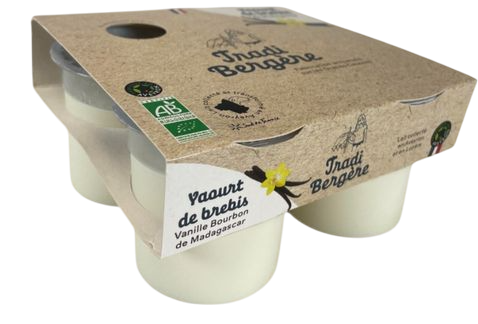 Tradi bergère vanille x4 sans fond